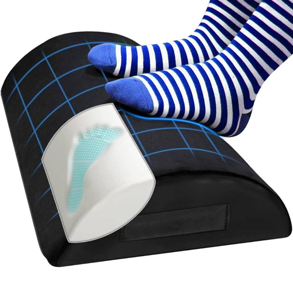 Under Desk Foot Rest - Black: image 3