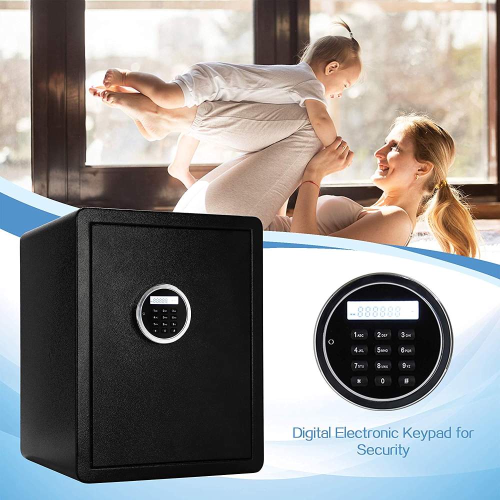 Home Safe Box - 1-Cubit Black: image 5