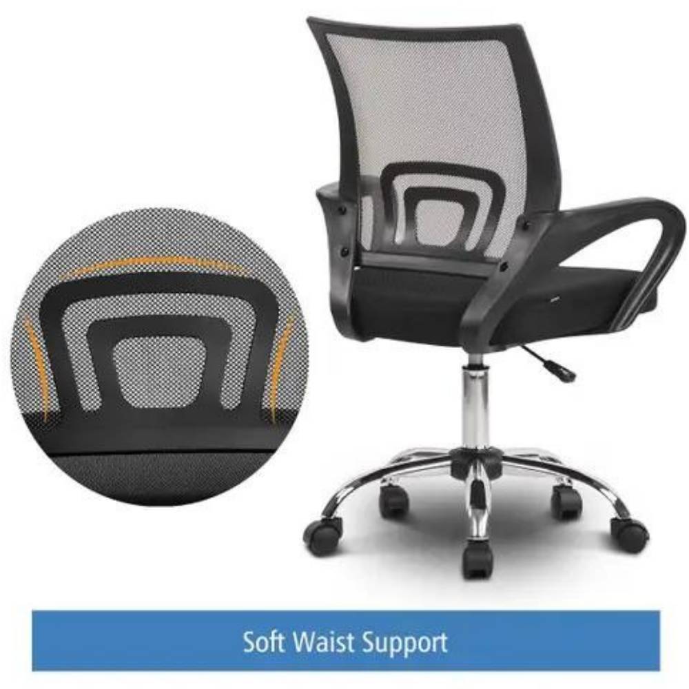 Office Swivel Chair - Black/Grey: image 7