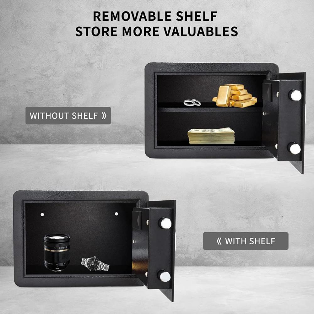 Home Safe Box - 1-Cubit Black: image 8