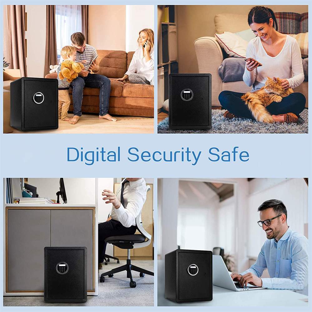 Home Safe Box - 1-Cubit Black: image 11
