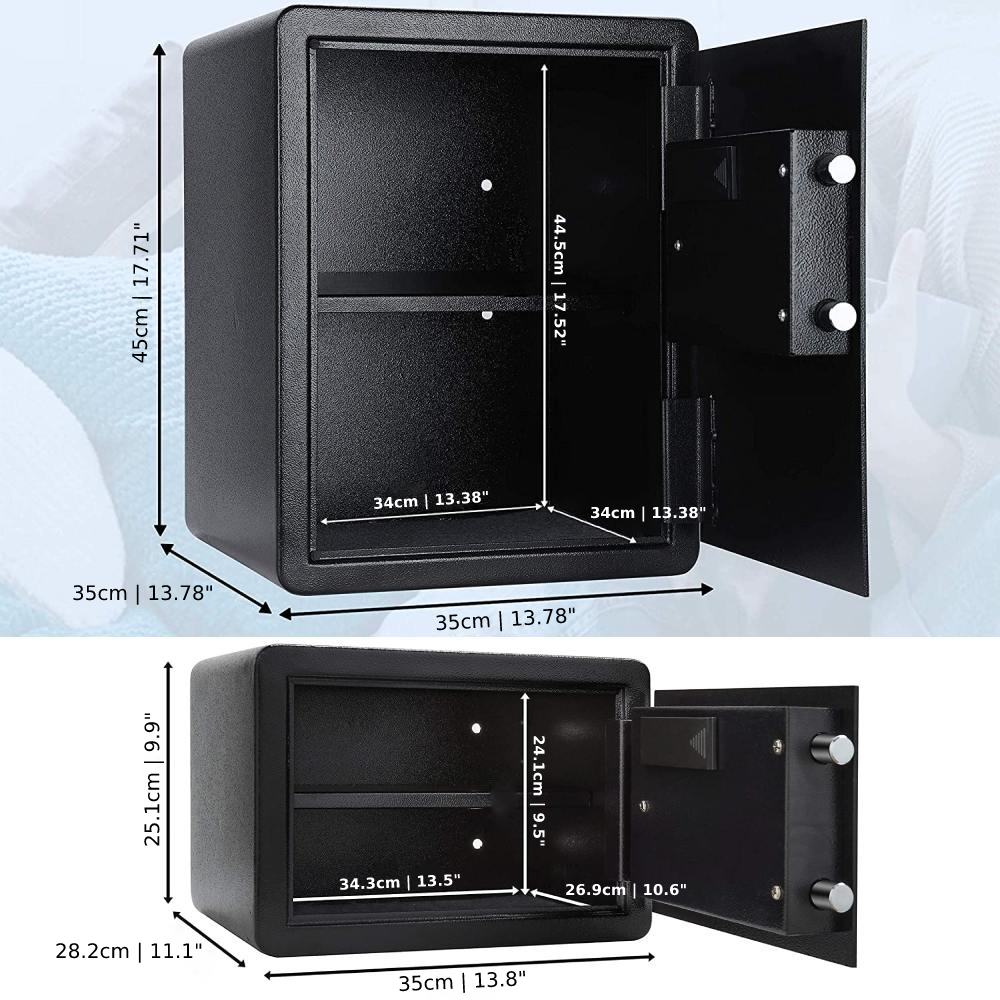 Home Safe Box - 1-Cubit Black: image 6