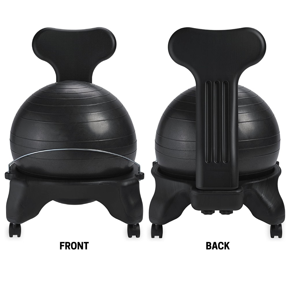 Balance Ball Chair - Black: image 2