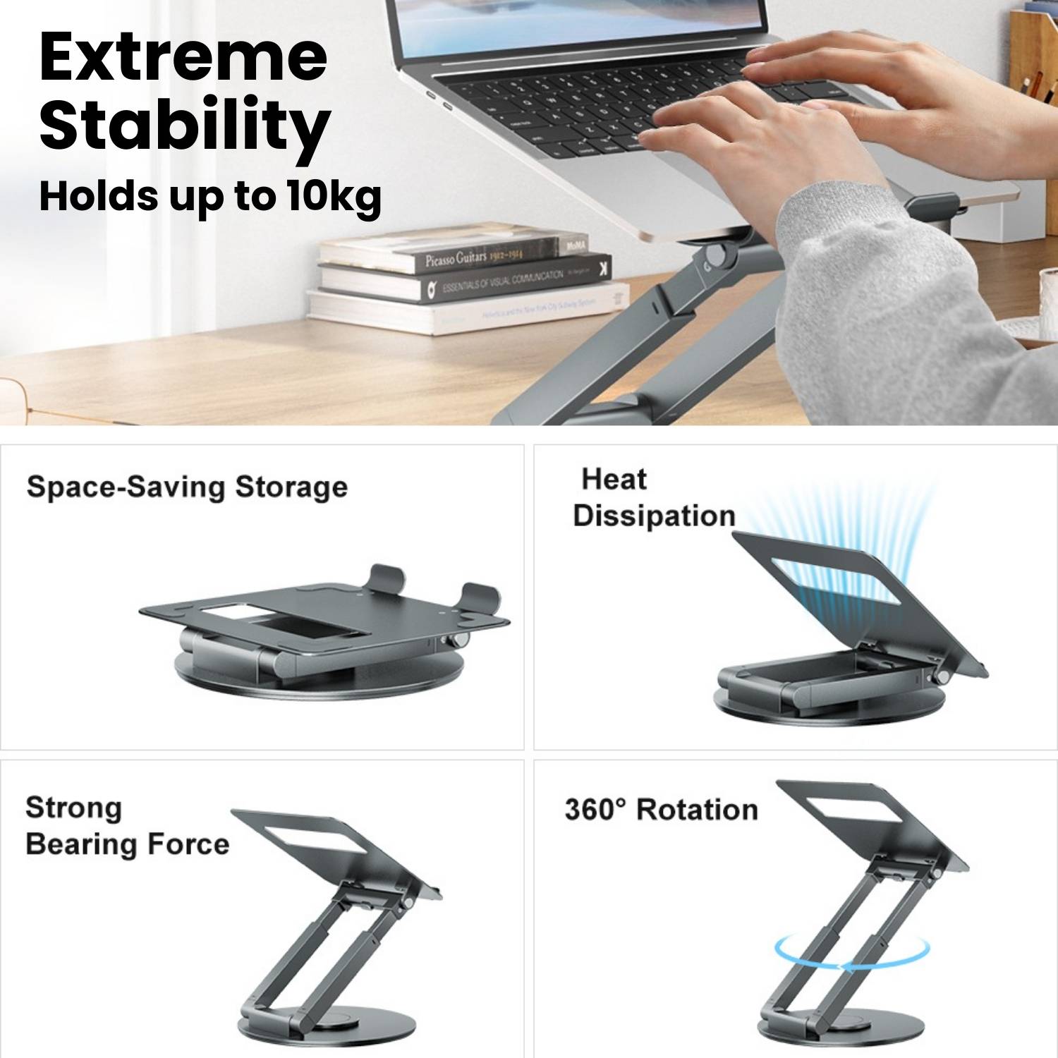 Adjustable Laptop Stand: image 5