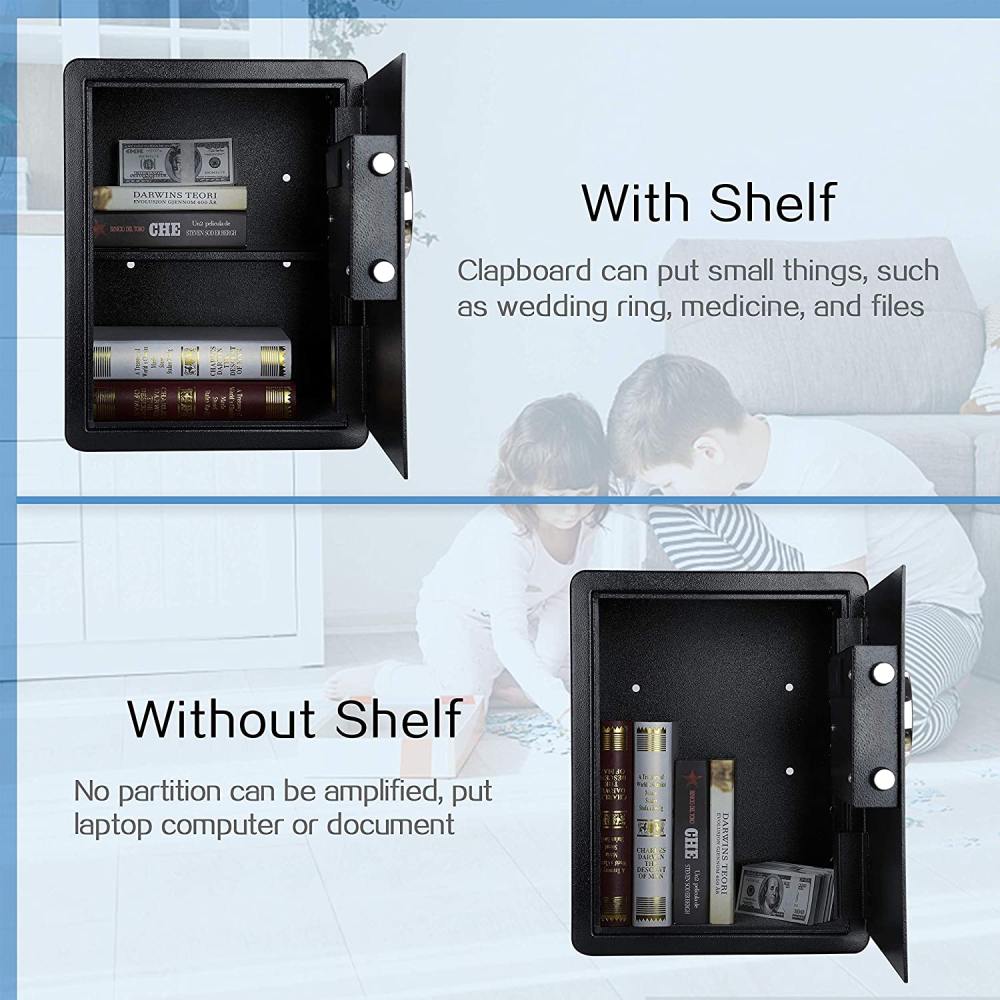 Home Safe Box - 1-Cubit Black: image 10