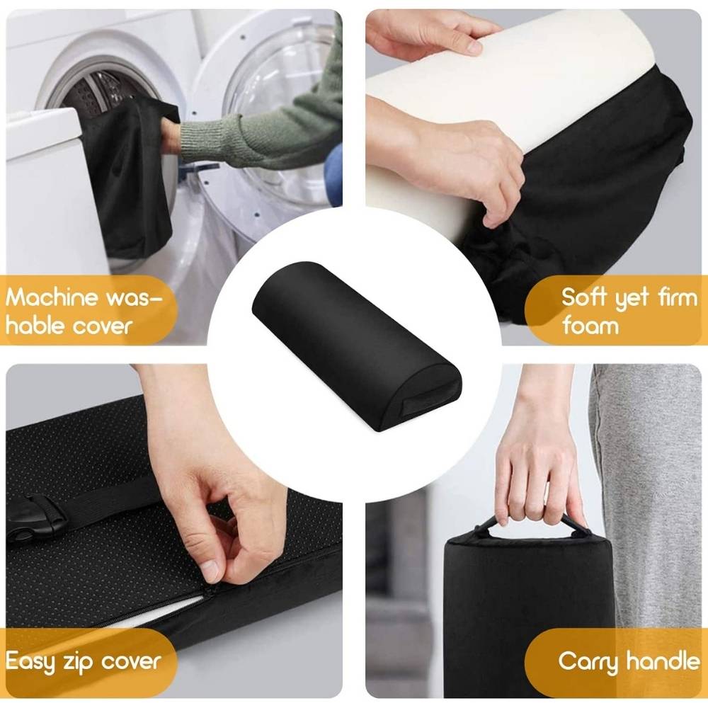 Under Desk Foot Rest - Black: image 7