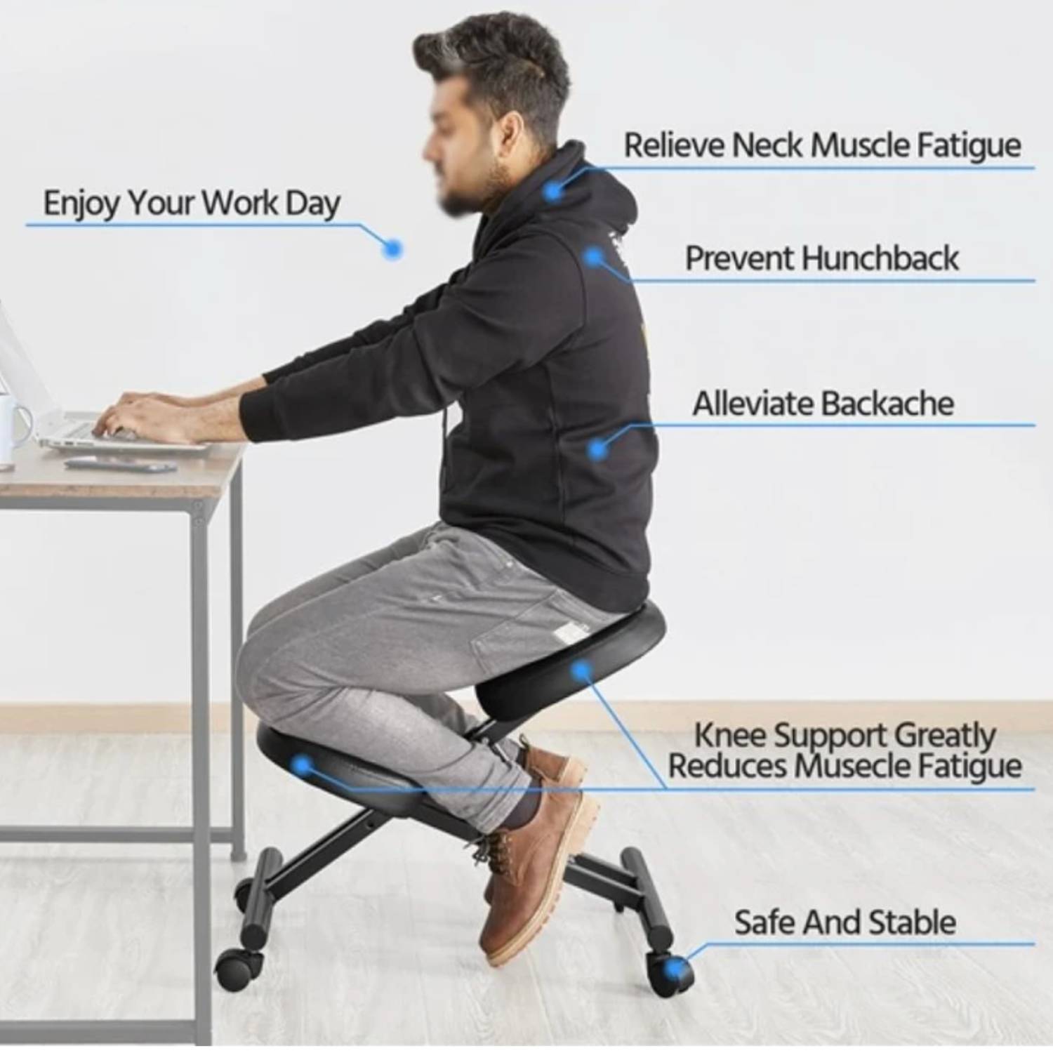 Ergonomic Kneeling Chair: image 2