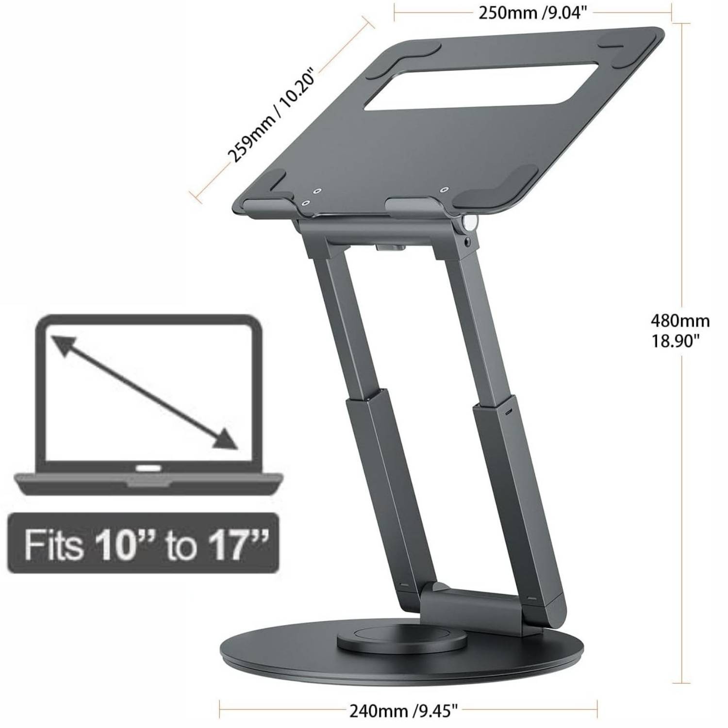 Adjustable Laptop Stand: image 3