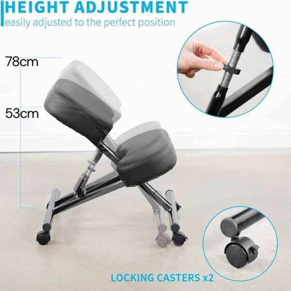 buy adjustable ergonomic kneeling chair